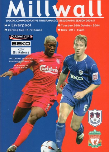 Match programme